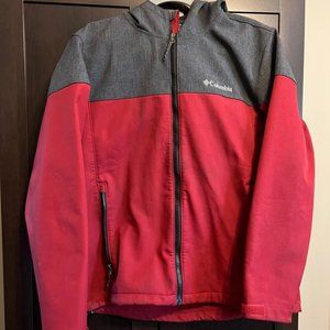COLUMBIA SOFT SHELL FULL ZIP JACKET M